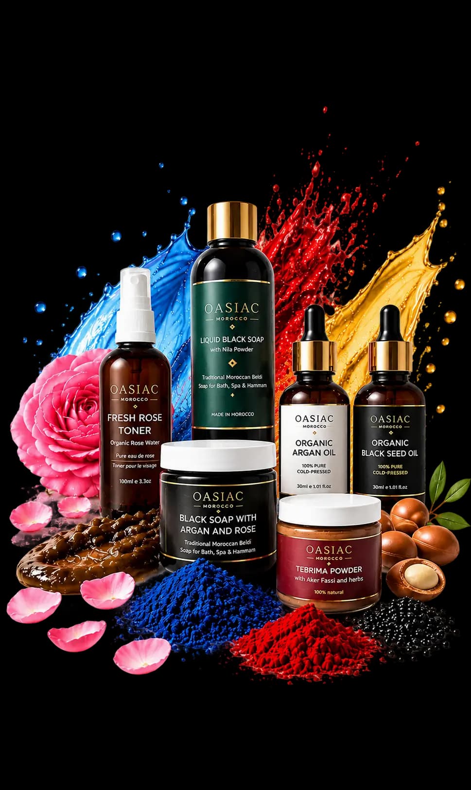 Oasiac Moroccan beauty rituals collection