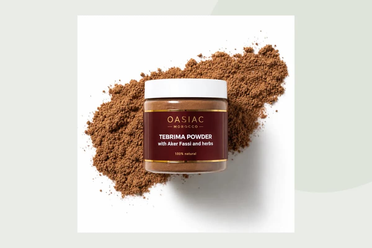 OASIAC Tebrima Powder produktemballage