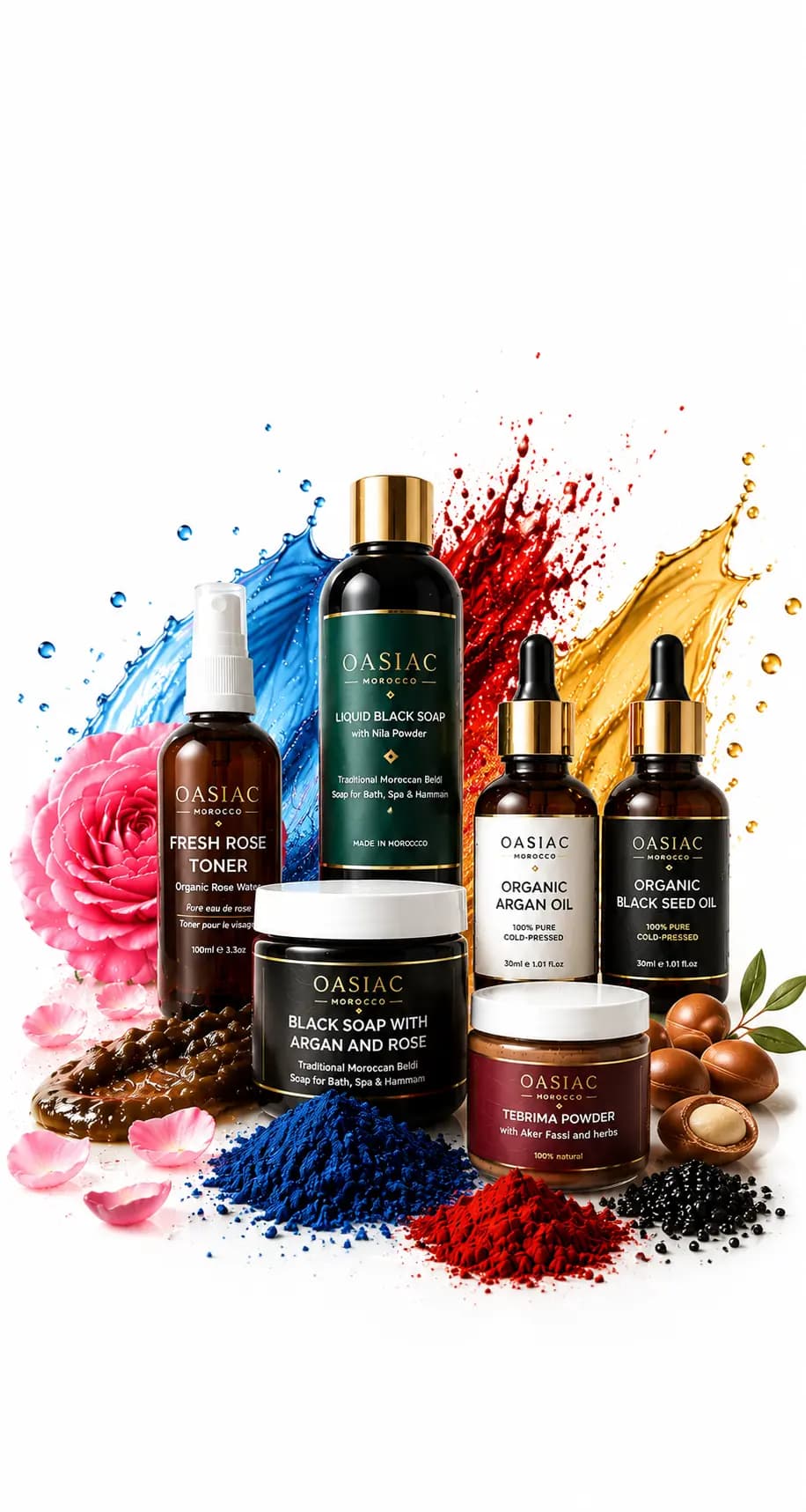 Oasiac Moroccan beauty rituals collection