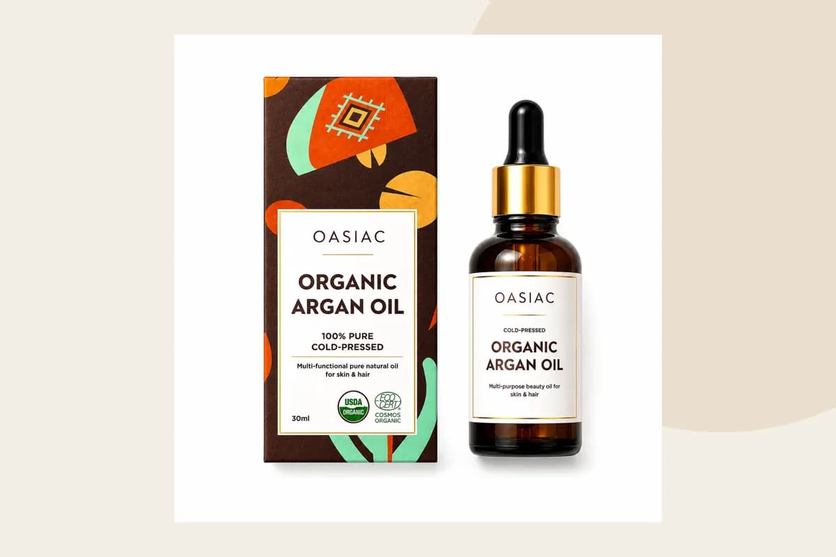 OASIAC Pure Argan Oil produktemballage