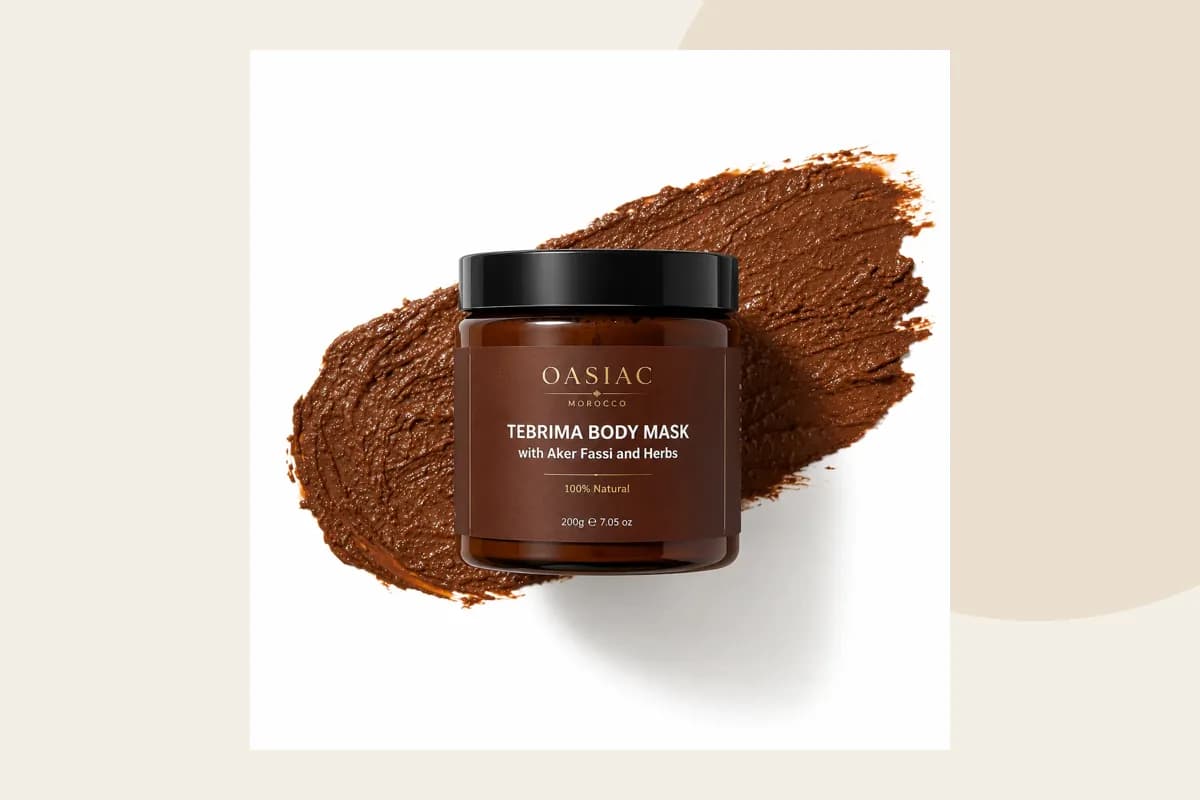 OASIAC Tebrima Body Mask produktförpackning