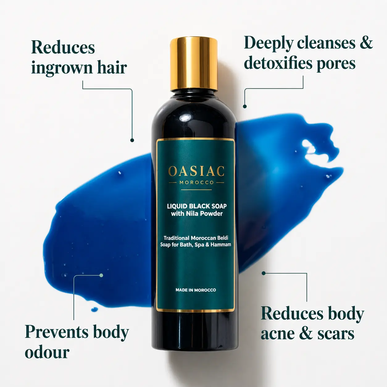 Liquid Black Soap with Nila - Image 2