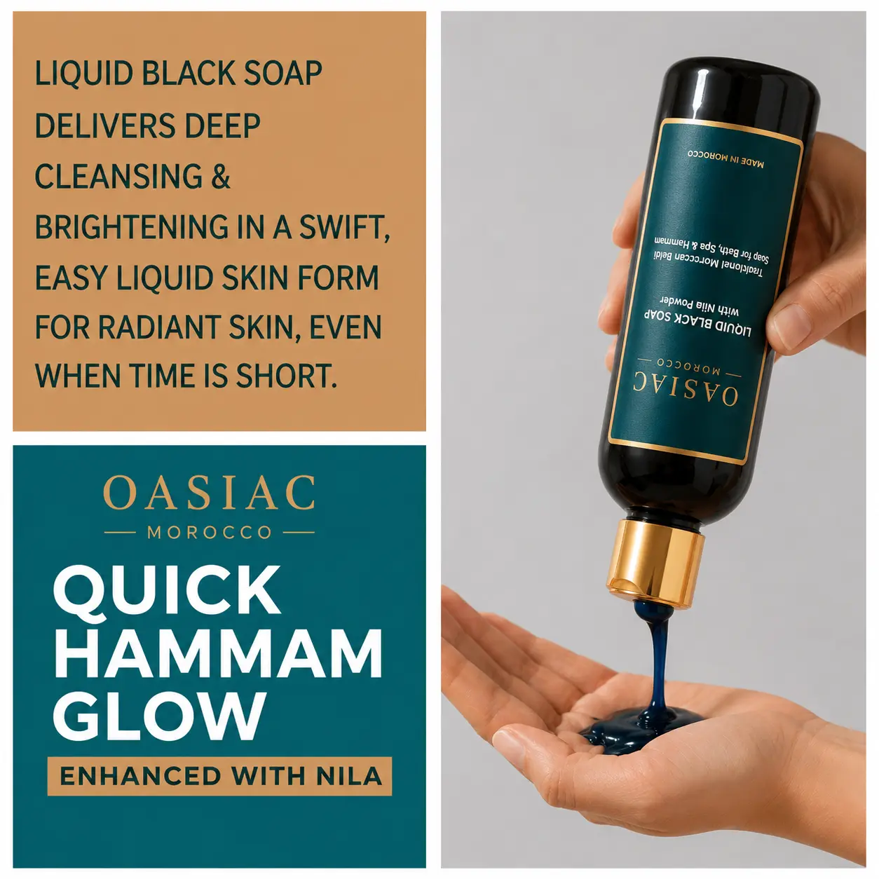 Liquid Black Soap with Nila - Image 4
