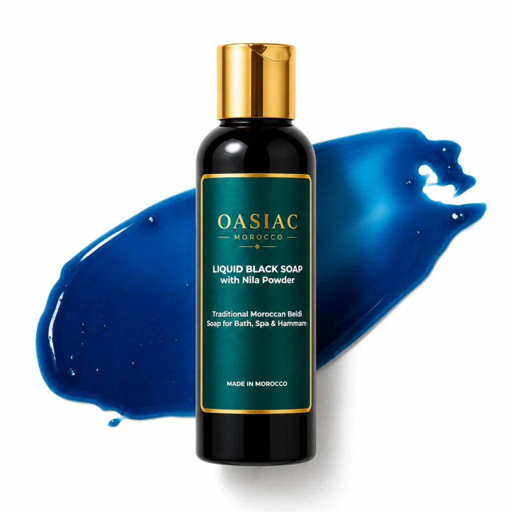 liquid black soap with nila