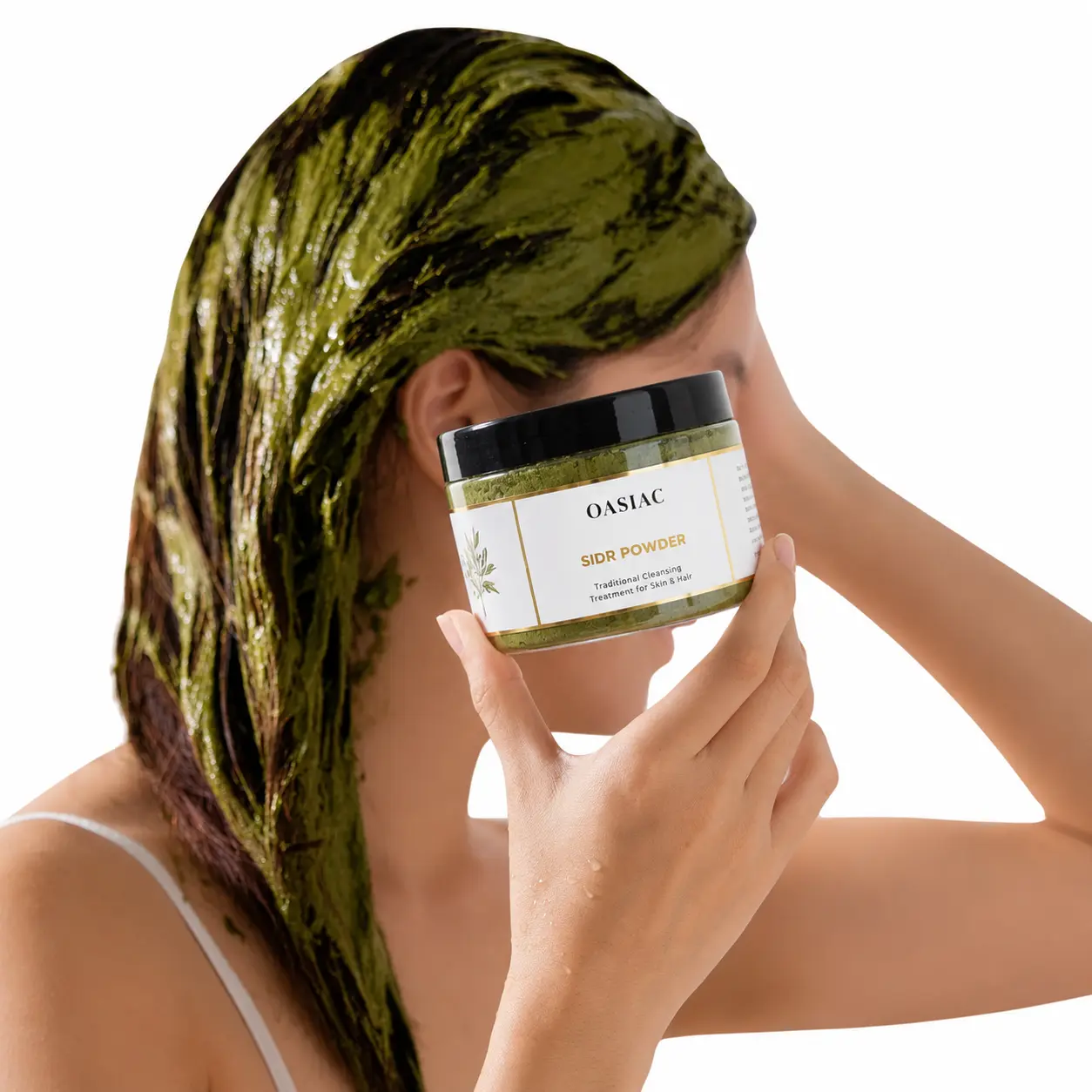 sidr powder on hair